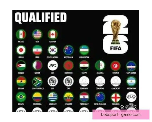 2026年世界杯参赛国家全名单及晋级历程分析